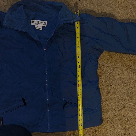 Women’s Columbia 3 in 1 jacket blue great condition! L large ski! - Picture 15 of 15